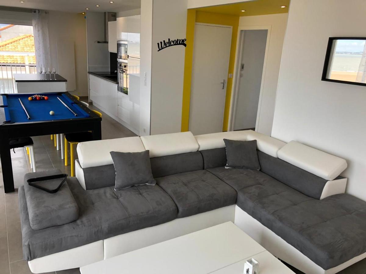 Appartement "Envies D'Ailleurs" Vue Mer Сен-Бревен-ле-Пен Екстериор снимка